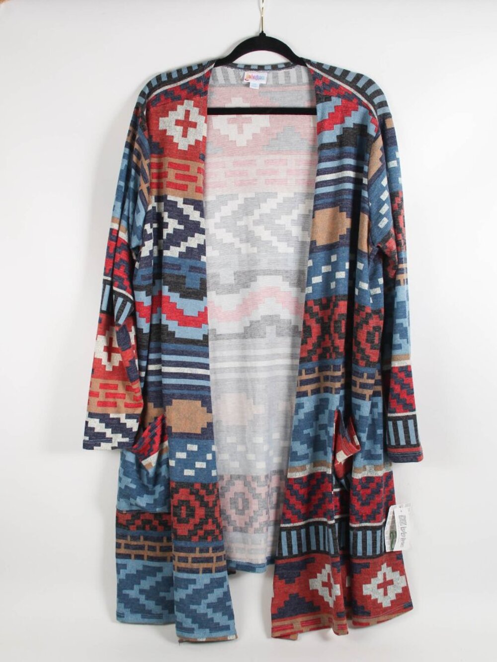 LuLaRoe Caroline 2XL Southwestern Aztec Cardigan NWT